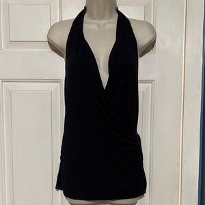VENUS Black Halter Neck Top